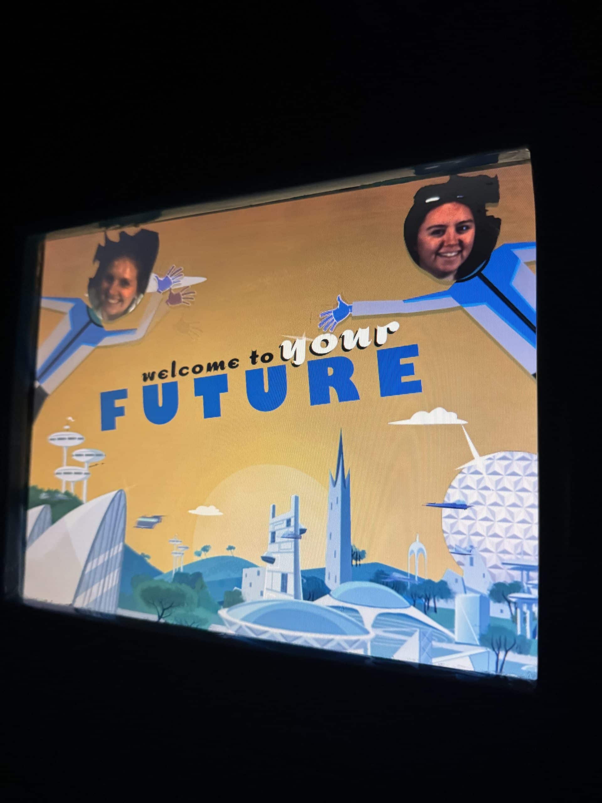 Welcome to your Future from Spaceship Earth at Epcot