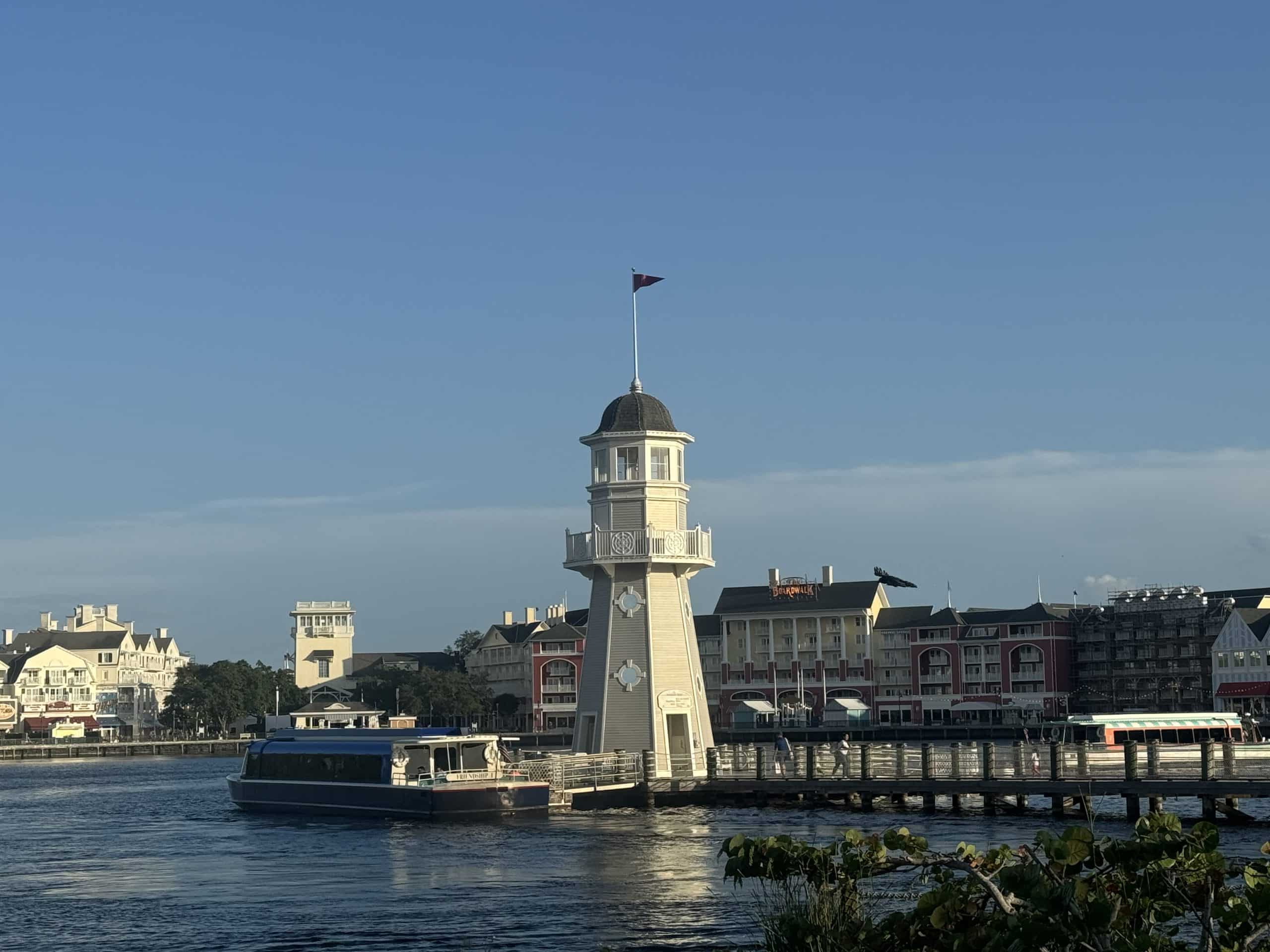 lighthouse boat dock at Yacht Club
