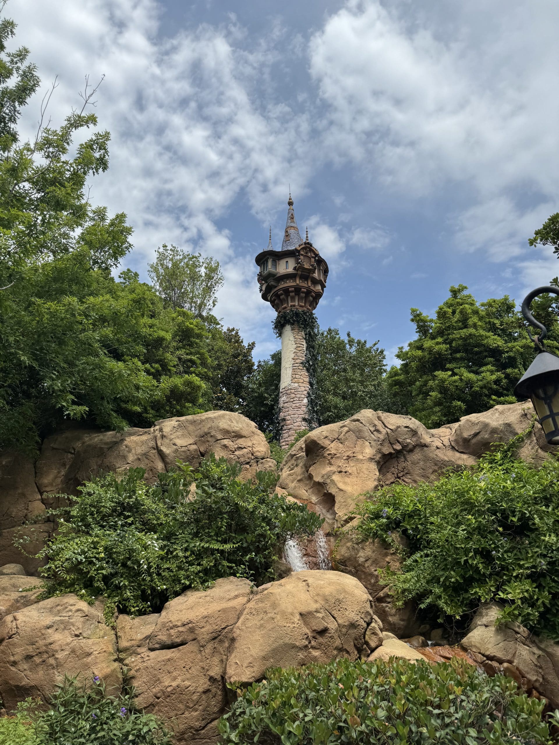 Rapunzel's Tower in Magic Kingdom