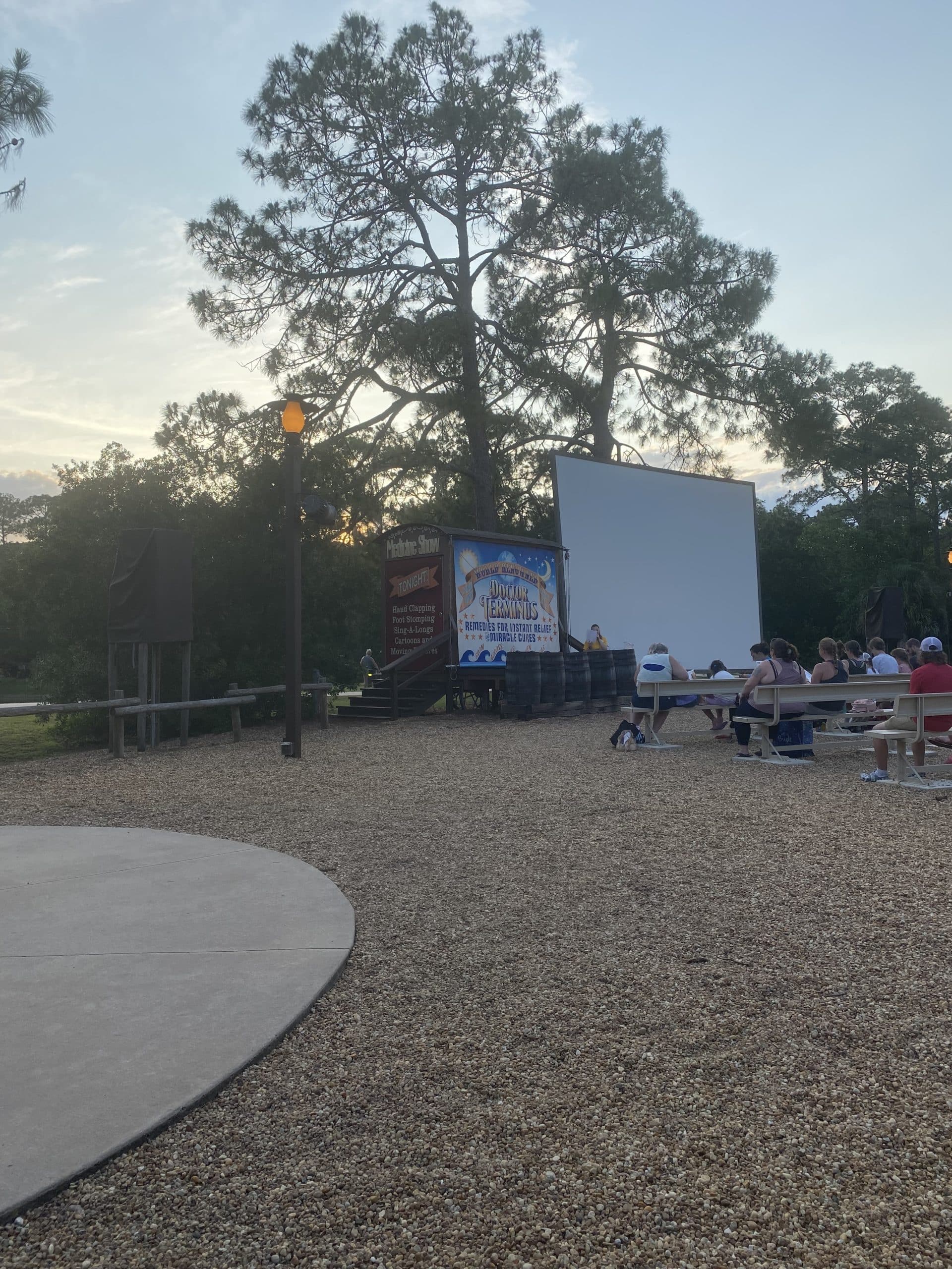 campfire program at Fort Wilderness