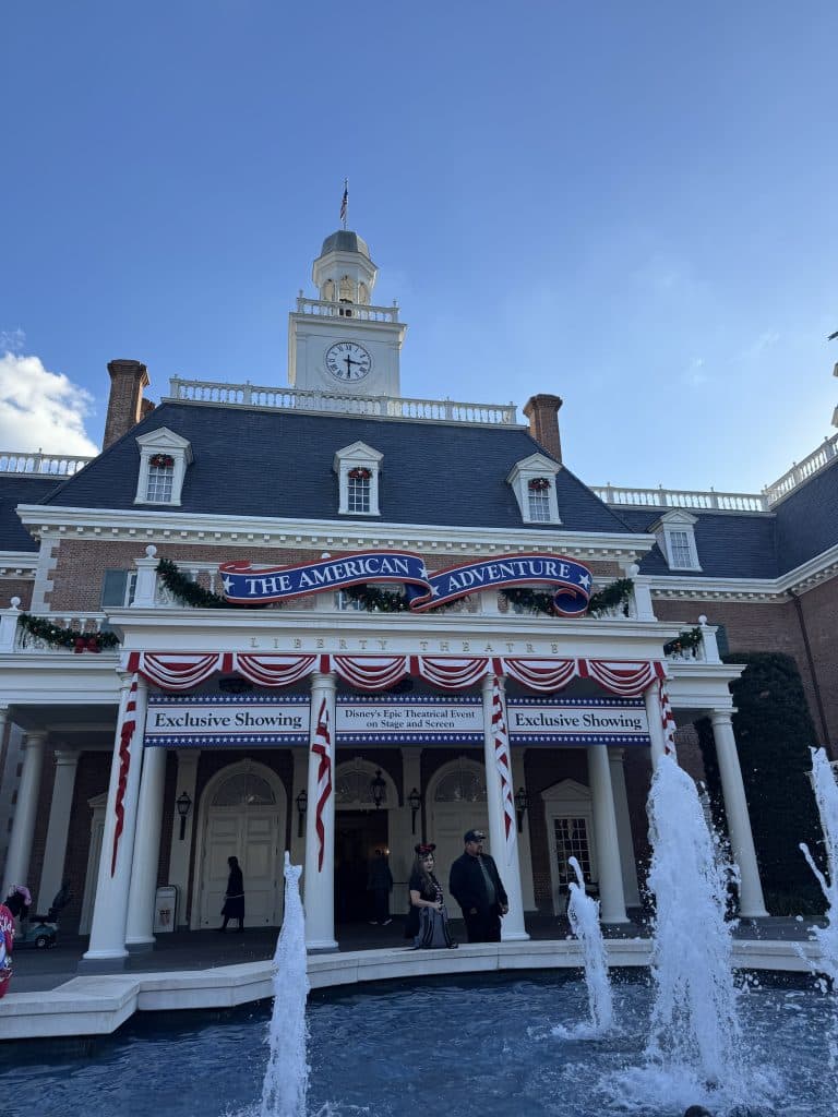 American Adventure colonial building at Epcot